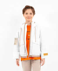 Gulliver jope poistele, valge цена и информация | Куртки для мальчиков | kaup24.ee