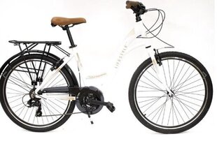 Городской велосипед Rocksbike с рамой 17 дюймов (44 см), белый цена и информация | Велосипеды | kaup24.ee