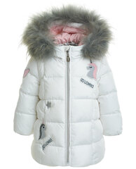Куртка для девочек Gulliver, белый цвет цена и информация | Куртки, пальто для девочек | kaup24.ee