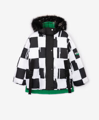 Черная демисезонная куртка для девочек Gulliver цена и информация | Куртки, пальто для девочек | kaup24.ee