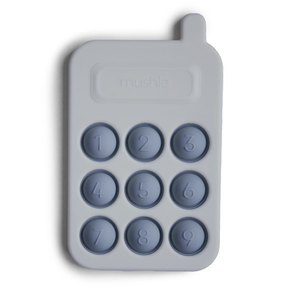 Mushie silikoonmänguasi Pop it Phone - Tradewinds hind ja info | Imikute mänguasjad | kaup24.ee