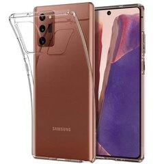 Твердый силиконовый (TPU) чехол - прозрачный (Galaxy Note 20) цена и информация | Чехлы для телефонов | kaup24.ee