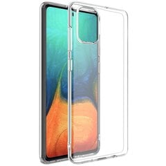 Твердый силиконовый чехол (TPU) – прозрачный (Galaxy A71) цена и информация | Чехлы для телефонов | kaup24.ee