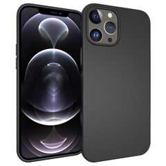 Твердый силиконовый чехол (TPU) - чёрный (iPhone 13 Pro Max) цена и информация | Чехлы для телефонов | kaup24.ee