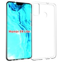 Твердый силиконовый чехол (TPU) - прозрачный (Honor 9X Lite) цена и информация | Чехлы для телефонов | kaup24.ee