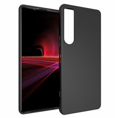 Твердый силиконовый чехол (TPU) - чёрный (Xperia 1 IV) цена и информация | Чехлы для телефонов | kaup24.ee