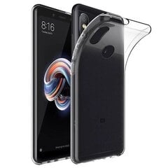 Твердый силиконовый (TPU) чехол - прозрачный (Redmi S2) цена и информация | Чехлы для телефонов | kaup24.ee