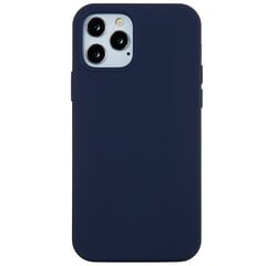 Твердый силиконовый (TPU) чехол - тёмно-синий (iPhone 12 Pro Max) цена и информация | Чехлы для телефонов | kaup24.ee