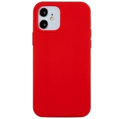 Твердый силиконовый (TPU) чехол - красный (iPhone 12 Mini) цена и информация | Чехлы для телефонов | kaup24.ee