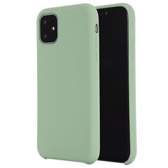 Твердый силиконовый (TPU) чехол - зелёный (iPhone 11) цена и информация | Чехлы для телефонов | kaup24.ee