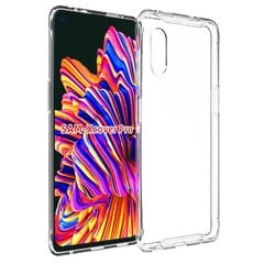 Твердый силиконовый (TPU) чехол - прозрачный (Galaxy XCover Pro) цена и информация | Чехлы для телефонов | kaup24.ee