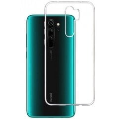 Твердый силиконовый (TPU) чехол – прозрачный (Redmi Note 8 Pro) цена и информация | Чехлы для телефонов | kaup24.ee