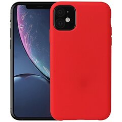 Твердый силиконовый чехол (TPU) – красный (iPhone 11) цена и информация | Чехлы для телефонов | kaup24.ee