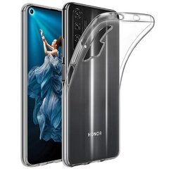 Твердый силиконовый (TPU) чехол – прозрачный (Nova 5T / Honor 20) цена и информация | Чехлы для телефонов | kaup24.ee