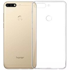 Самый тонкий TPU чехол – прозрачный (Honor 7C) цена и информация | Чехлы для телефонов | kaup24.ee