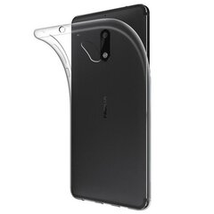 Твердый силиконовый чехол (TPU) – прозрачный (Nokia 5.1 2018) цена и информация | Чехлы для телефонов | kaup24.ee