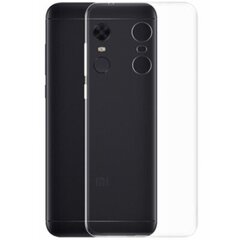 Самый тонкий TPU чехол – прозрачный (Redmi 5 Plus) цена и информация | Чехлы для телефонов | kaup24.ee