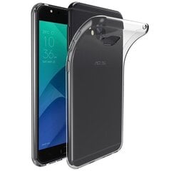 Самый тонкий TPU чехол – прозрачный (Zenfone 4 Selfie Pro) цена и информация | Чехлы для телефонов | kaup24.ee