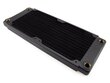 XSPC TX240 Crossflow Ultrathin Radiator 240mm Black hind ja info | Vesijahutused - lisaseadmed | kaup24.ee