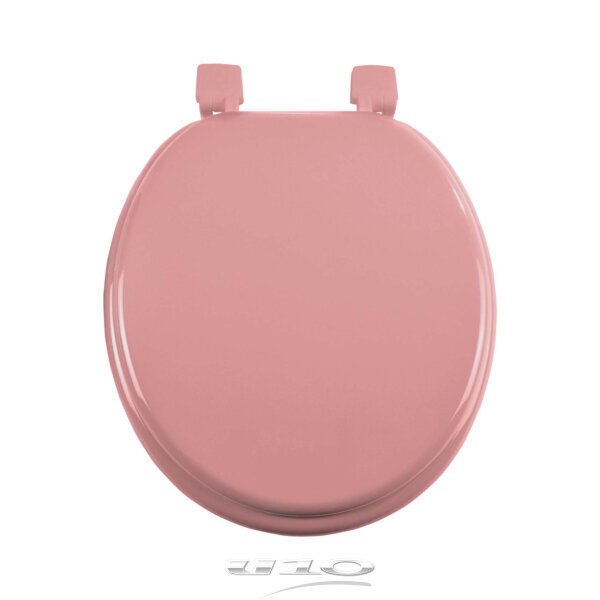 Tualetiiste plastikust hingega douceur d'intérieur 37x47 roosa hind ja info | Vannitoa sisustuselemendid ja aksessuaarid | kaup24.ee