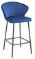 3-toolide komplekt Leobert Gatta, sinine/must цена и информация | Söögitoolid, baaritoolid | kaup24.ee