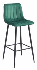Комплект из 3-х стульев Leobert Pozza, зеленый/черный цена и информация | Стулья для кухни и столовой | kaup24.ee