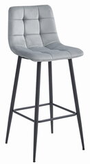 3-toolide komplekt Leobert Arceto, hall/must hind ja info | Söögilaua toolid, köögitoolid | kaup24.ee