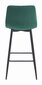 3-toolide komplekt Leobert Nado, roheline/must hind ja info | Söögitoolid, baaritoolid | kaup24.ee