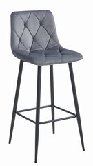 Комплект из 3-х стульев Leobert Nado, серый/черный цена и информация | Стулья для кухни и столовой | kaup24.ee