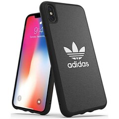 Adidas OR Moulded Case Basic iPhone Xs Max czarny|black 32803 цена и информация | Чехлы для телефонов | kaup24.ee