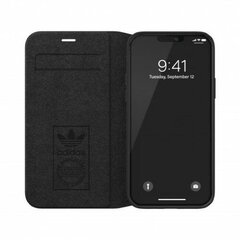 Adidas OR Booklet Case PU iPhone 12 Pro Max 6,7" czarno-biały|black-white 42246 цена и информация | Чехлы для телефонов | kaup24.ee