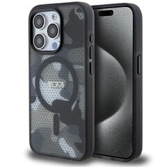 Tumi TUHMP15XTCAMK iPhone 15 Pro Max 6.7" czarny|black hardcase Frosted Camo Print MagSafe цена и информация | Чехлы для телефонов | kaup24.ee