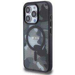 Tumi TUHMP15LTCAMK iPhone 15 Pro 6.1" czarny|black hardcase Frosted Camo Print MagSafe цена и информация | Чехлы для телефонов | kaup24.ee