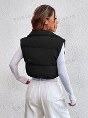 Naiste lühike vest, Electronics LV-437, must, suurus M, 1 tk цена и информация | Женские жилеты | kaup24.ee