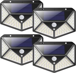 iPosible LED Солнечные фонари для улицы, 4 шт. цена и информация | Уличное освещение | kaup24.ee