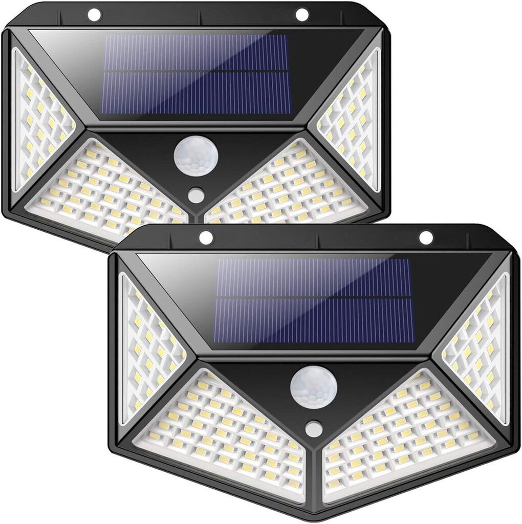 iPosible LED Päikesevalgustid, 2 tk hind ja info | Aia- ja õuevalgustid | kaup24.ee