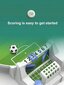 Lauajalgpalli mäng, Electronics LV-487, 1 tk hind ja info | Lauamängud ja mõistatused | kaup24.ee