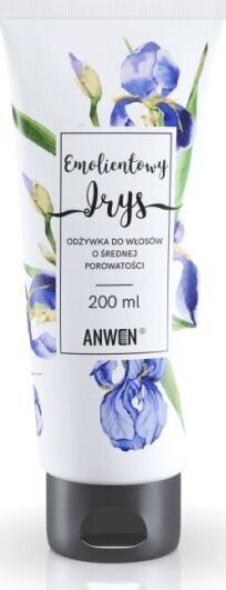 Palsam keskmise poorsusega juustele Emollient Irys, 200 ml цена и информация | Juuksepalsamid | kaup24.ee