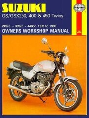 Suzuki GS/GSX250, 400 & 450 Twins (79 - 85) Haynes Repair Manual hind ja info | Reisiraamatud, reisijuhid | kaup24.ee