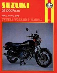 Suzuki GS1000 Four (77 - 79) Haynes Repair Manual hind ja info | Entsüklopeediad, teatmeteosed | kaup24.ee