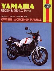 Yamaha RD250 & 350LC Twins (80 - 82) Haynes Repair Manual hind ja info | Reisiraamatud, reisijuhid | kaup24.ee