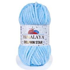 Lõng Himalaya® Dolphin Star 92106, 100 g, 120 m. Helesinine +glitter цена и информация | Принадлежности для вязания | kaup24.ee