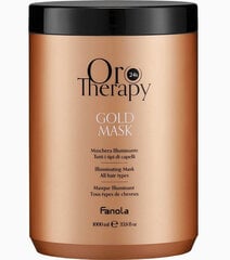 Fanola Oro Therapy Gold Illuminating Mask 1000 цена и информация | Кондиционеры | kaup24.ee