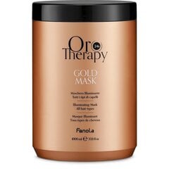 Fanola Oro Therapy Gold Illuminating Mask 1000 ml hind ja info | Juuksepalsamid | kaup24.ee