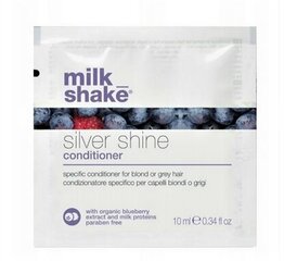 Juuksepalsam Milk Shake Silver Shine palsam, 10 ml hind ja info | Juuksepalsamid | kaup24.ee