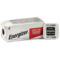 Kella patareid Energizer 377 10 tk цена и информация | Батарейки | kaup24.ee