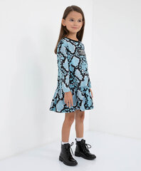 Синее платье из вискозы для девочек Gulliver цена и информация | Платья для девочек | kaup24.ee