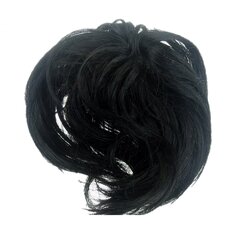 Juuksepikendused Scrunchie Vanessa Grey SS-1, Jet black цена и информация | Аксессуары для волос | kaup24.ee