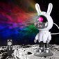 LED galaktika ja tähtprojektor Astronaut Bunny цена и информация | Peokaunistused | kaup24.ee