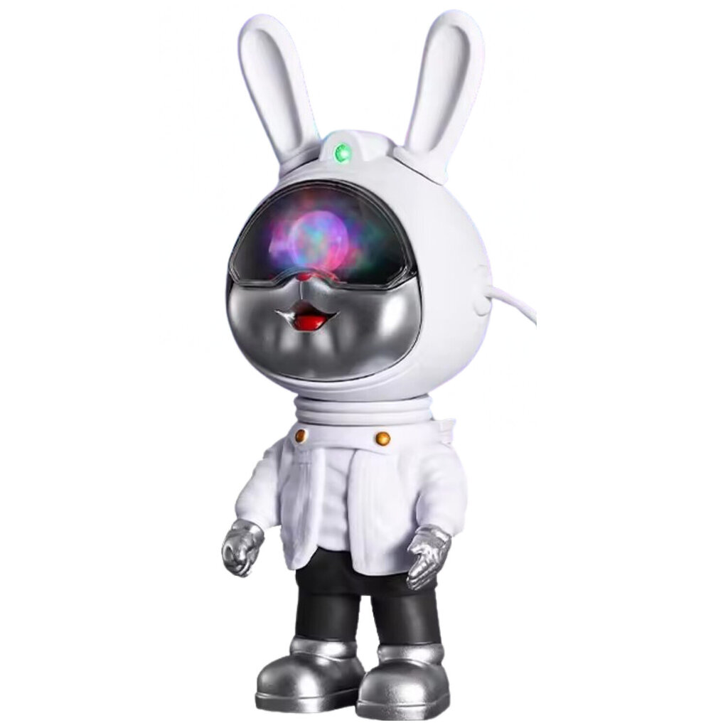 LED galaktika ja tähtprojektor Astronaut Bunny цена и информация | Peokaunistused | kaup24.ee